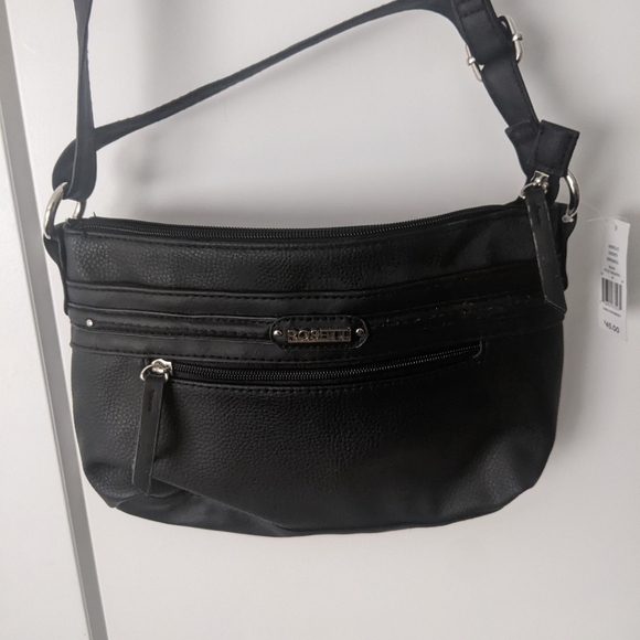 NWT Rosetti Black Crossbody Bag - Picture 6 of 10